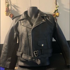YOUTH XXL GENUINE LEATHER JACKET